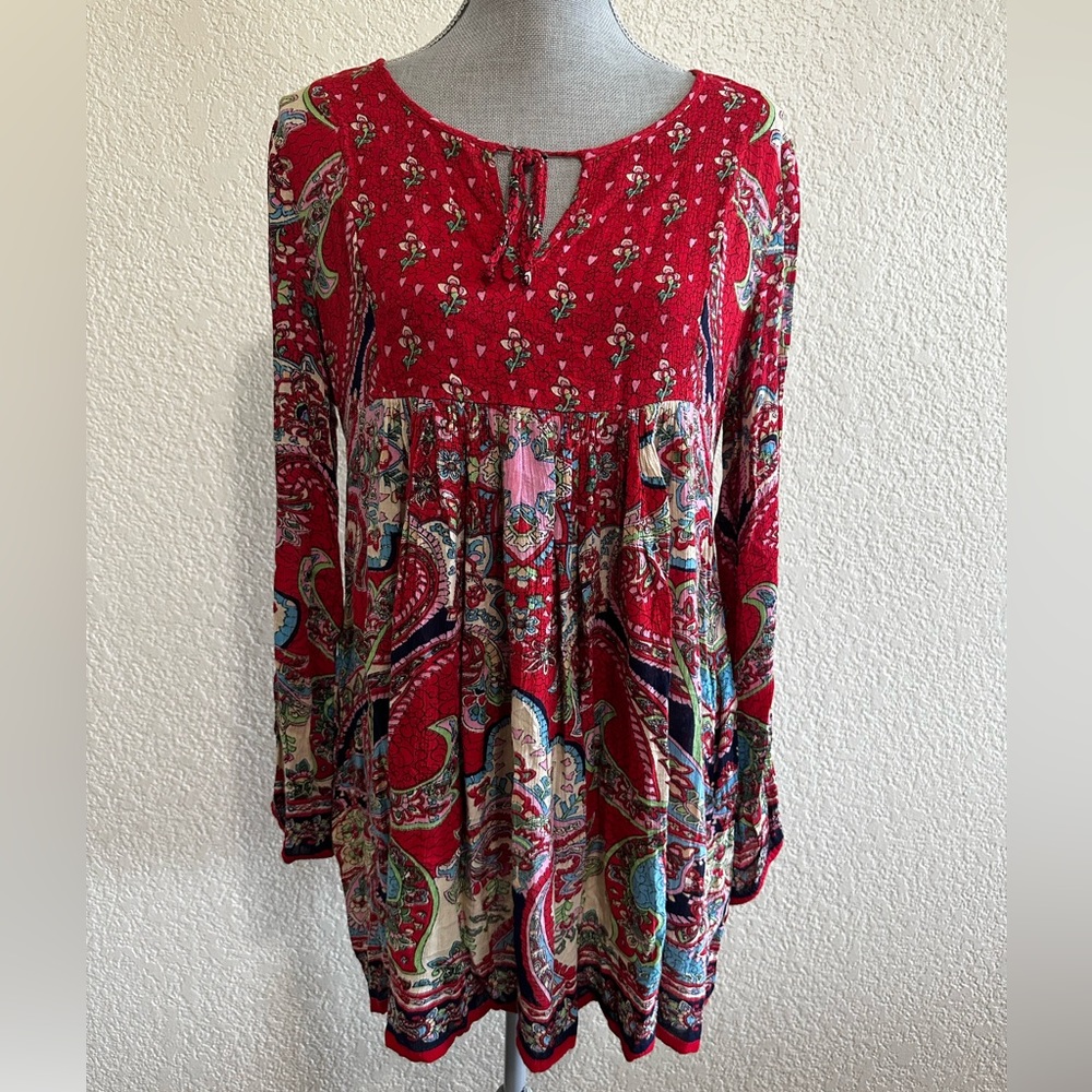 Altar'd State Paisley Print Dress Sz S